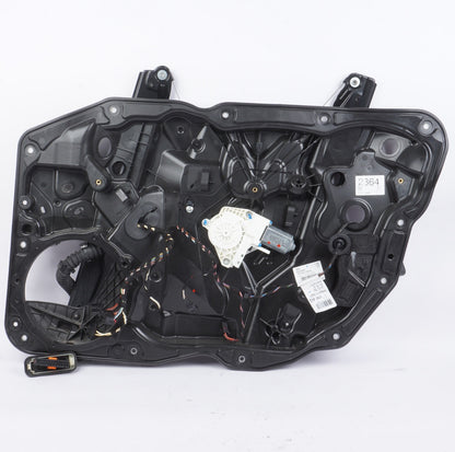 2011-2018 PORSCHE CAYENNE FRONT RIGHT DOOR WINDOW REGULATOR W/ CARRIER OEM