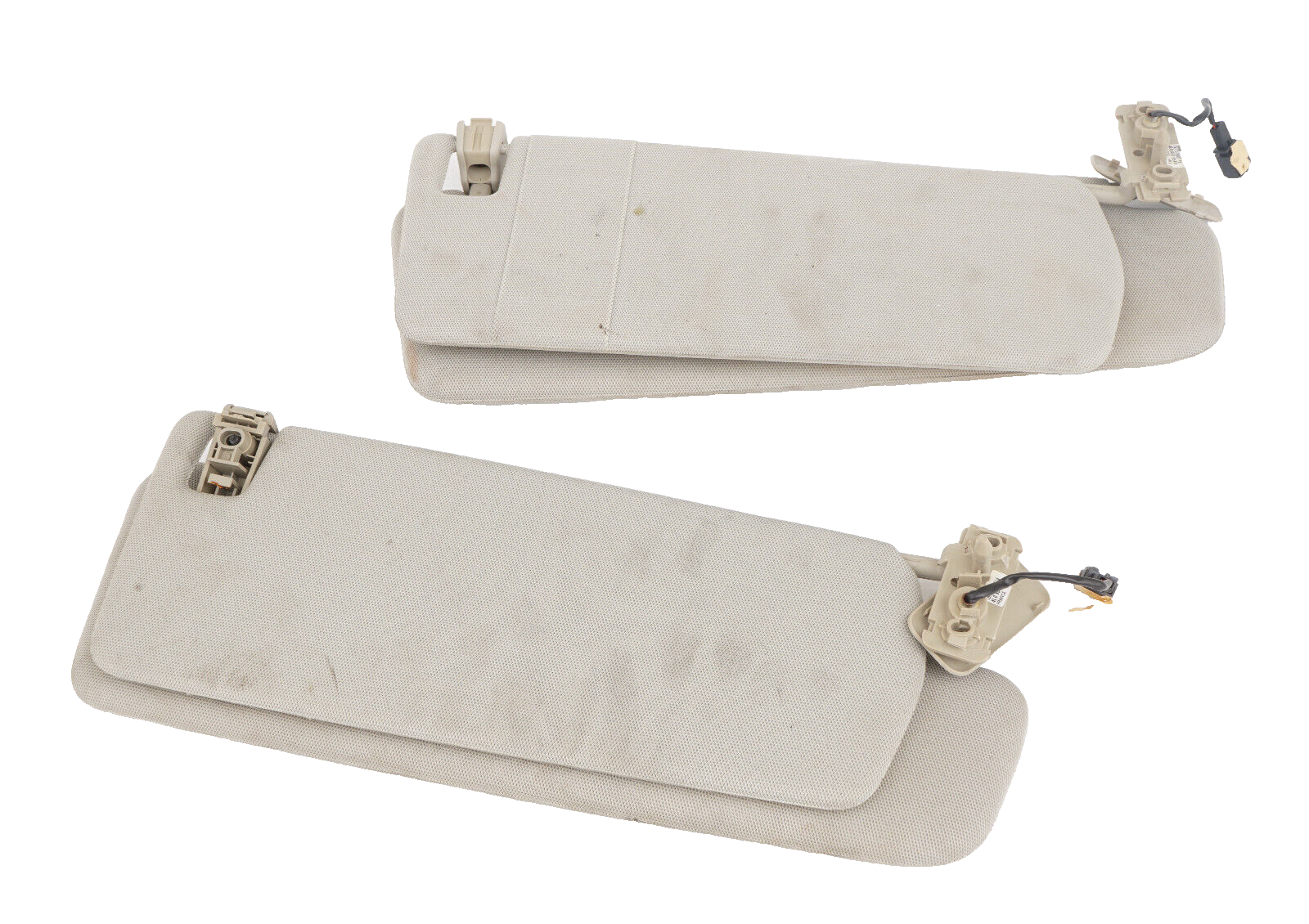 2007 - 2009 AUDI Q7 SUN VISOR LEFT & RIGHT SET OF 2 OEM