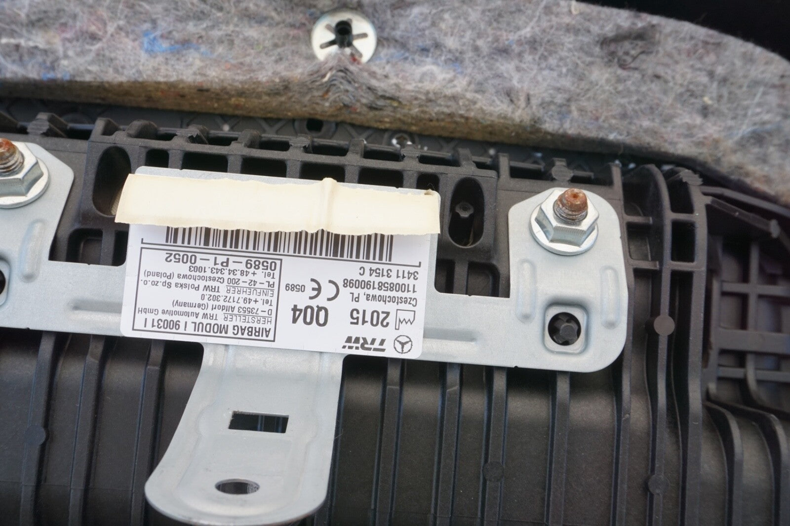 2014 - 2017 Mercedes S550 S600 W222 Dash Dashboard Instrument Panel Cover