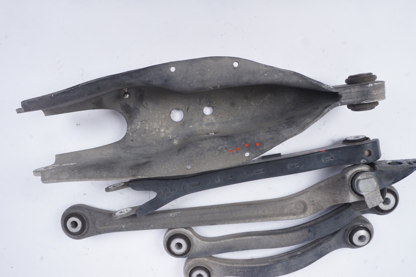 03 - 06 MERCEDES SL500 R230 ROADSTER REAR RIGHT SUSPENSION CONTROL ARMS ARM SET