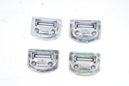 AUDI PORSCHE VOLKSWAGEN REAR TRUNK TIR DOWN HOOK BRACKET SET OF 4 1K0864203C