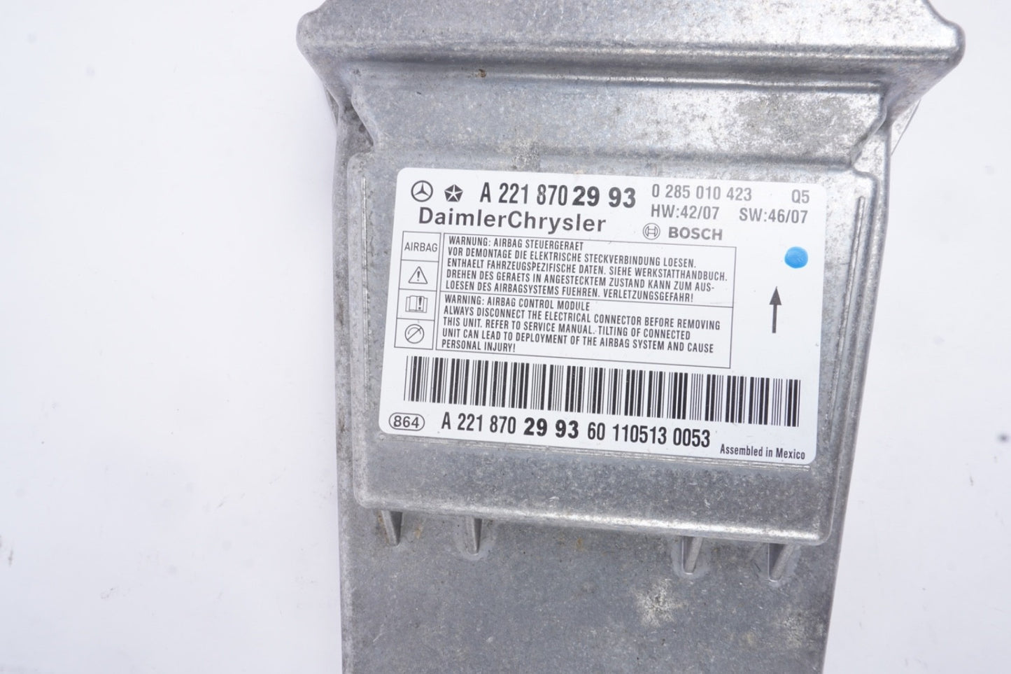 2007-2013 OEM Mercedes W221 S63 S550 CL550 Sensor Control Module