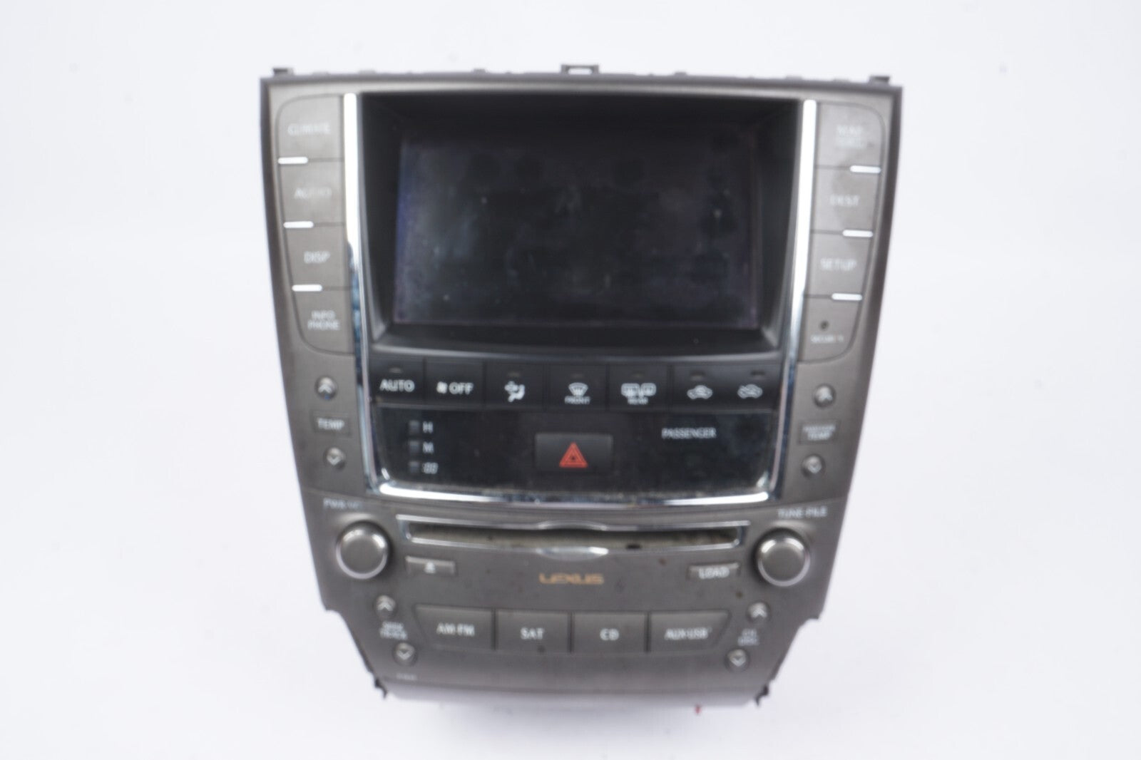2010 - 2012 Lexus Is250c Is350c Convertible Radio Navigation Display Screen OEM