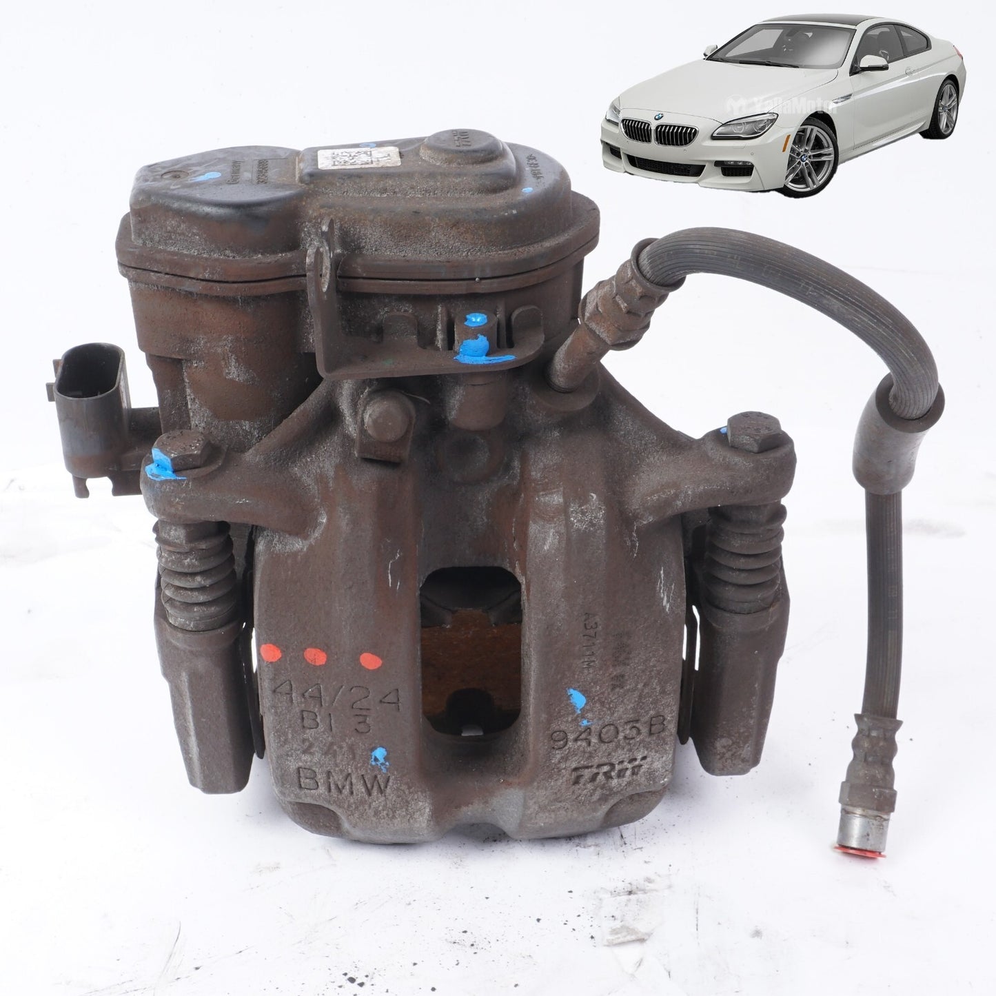 2012 - 2016 BMW 650i RWD Rear Brake Caliper Left Driver Side OEM