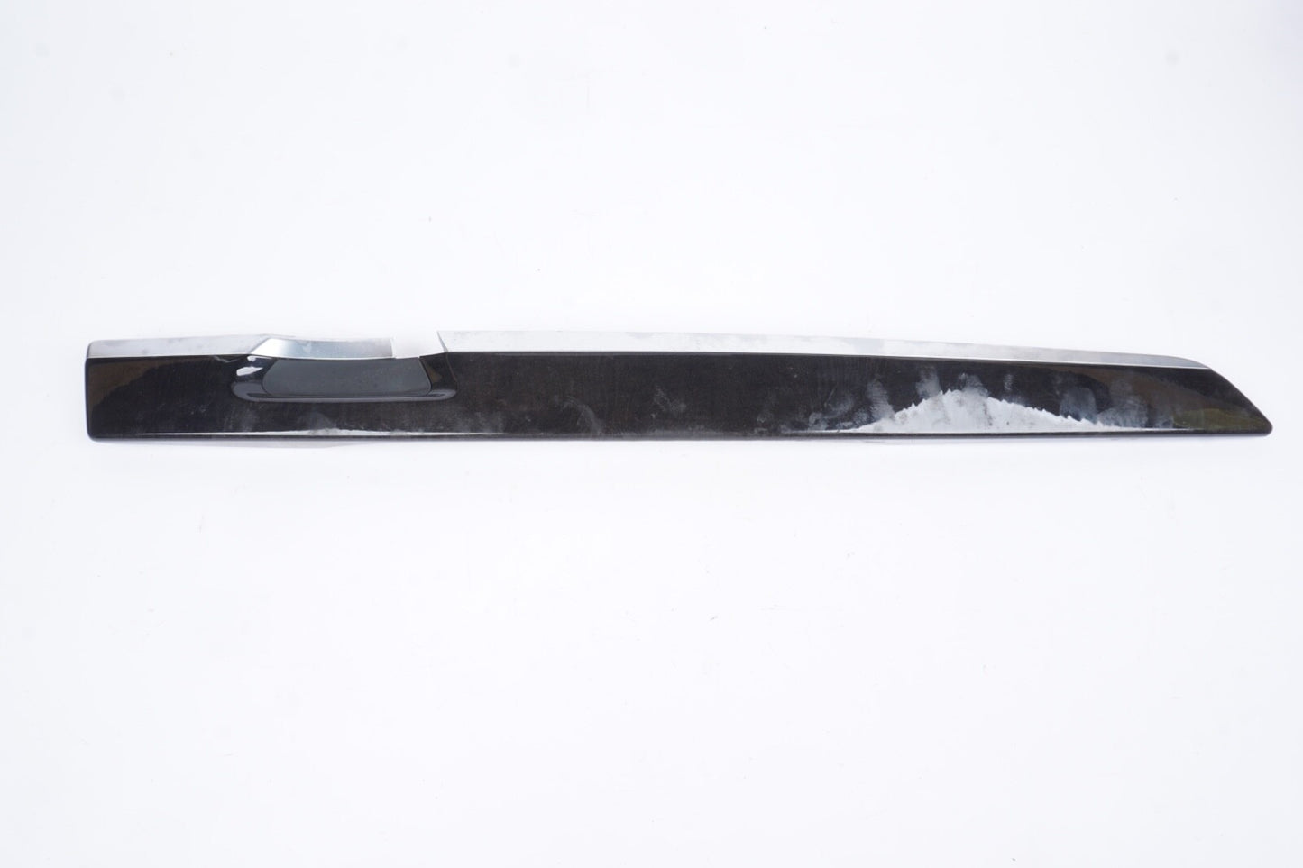 09-15 BMW 740i 750Li Rear Left Driver Side Door Molding Trim Ash Oem