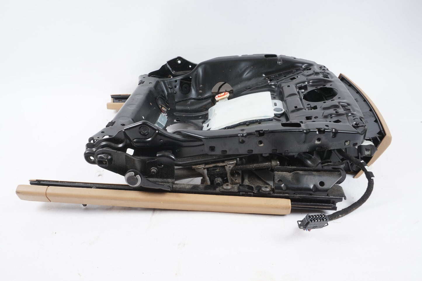 2011-2018 PORSCHE CAYENNE FRONT RIGHT PASSENGER LOWER SEAT FRAME TRACK RAIL  OEM