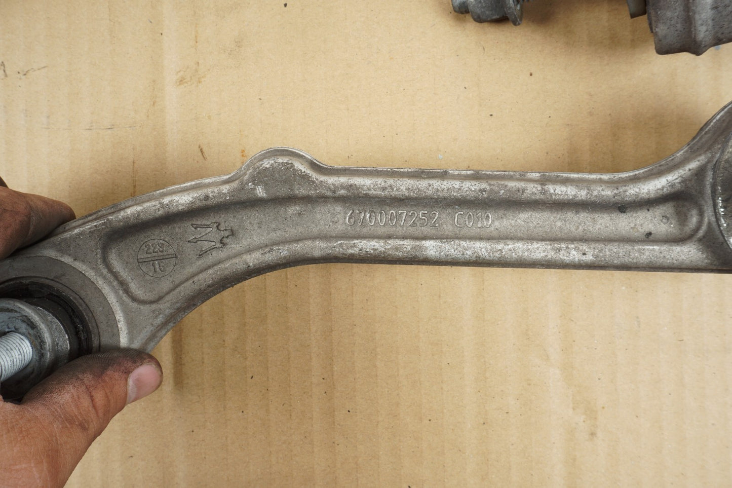 14-17 MASERATI QUATTROPORTE REAR RIGHT PASSENGER SIDE CONTROL ARM 4Pcs OEM