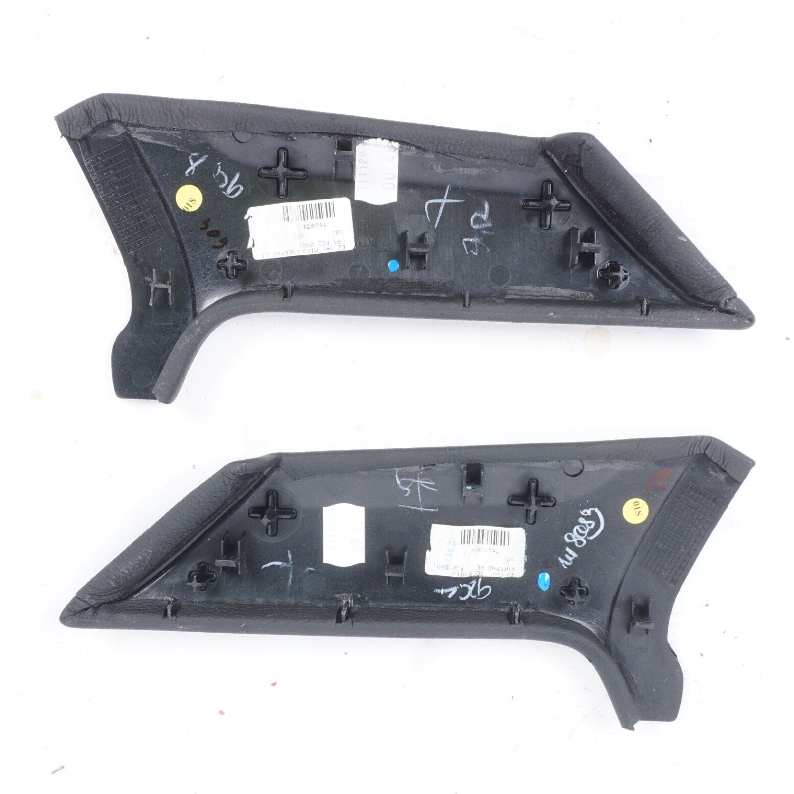 11-18 Porsche Cayenne Front Left Right Center Console Knee Pad Trim Panel Cover