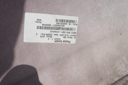07 - 09 Mercedes S550 W221 REAR BUMPER COVER  OEM