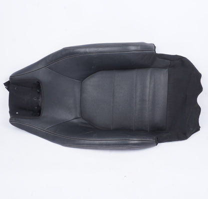2010-14 MERCEDES E350 W212 COUPE FRONT LEFT DRIVER UPPER SEAT COVER BLACK