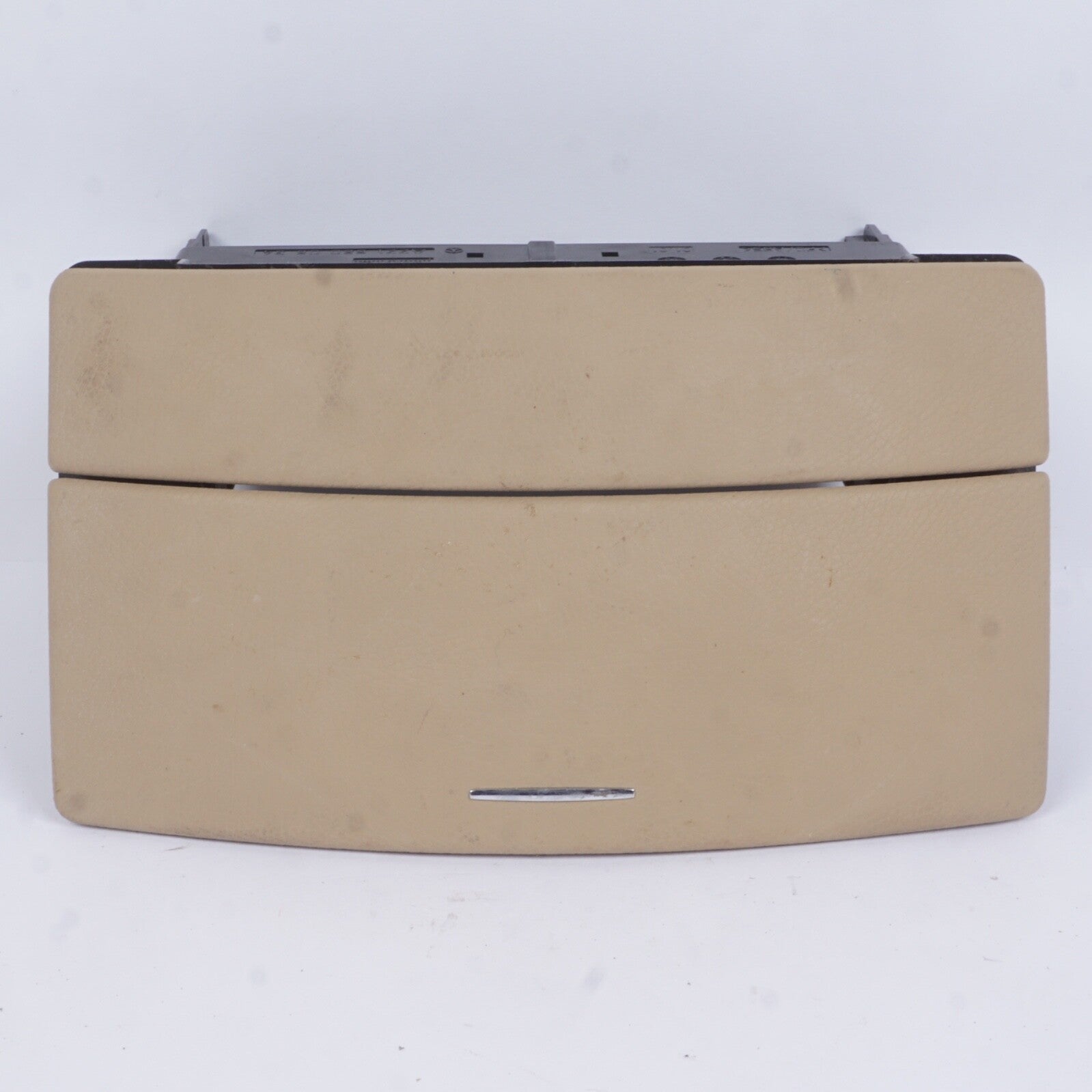 07-09 Mercedes W221 S550 S450 Center Console Dashboard CD Player Cover Beige OEM