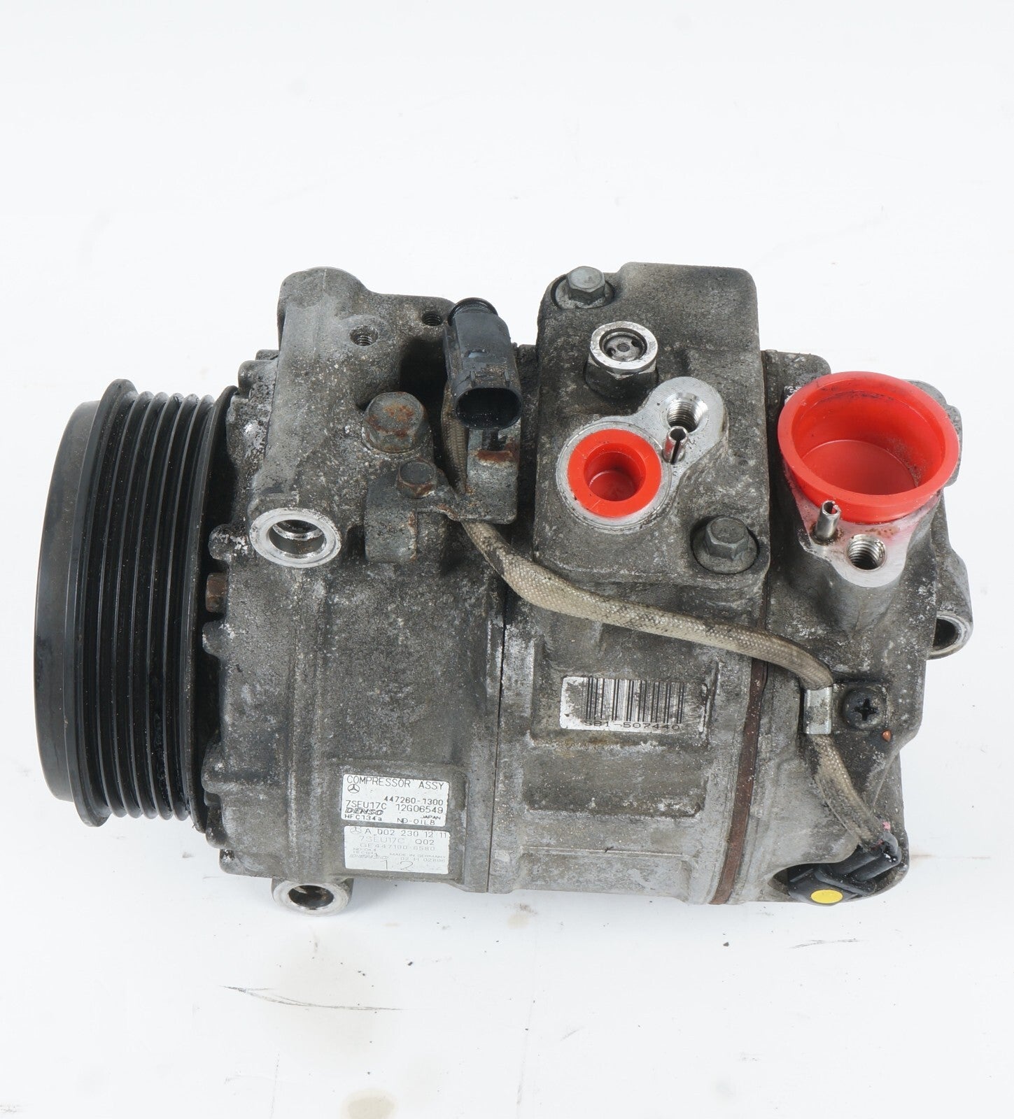 07-11 Mercedes S550 W221 AC COMPRESSOR A0022301211 OEM