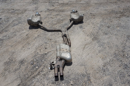 2013 - 2017 AUDI A8 A8L 3.0L EXHAUST SYSTEM PIPE W/ MUFFLER OEM