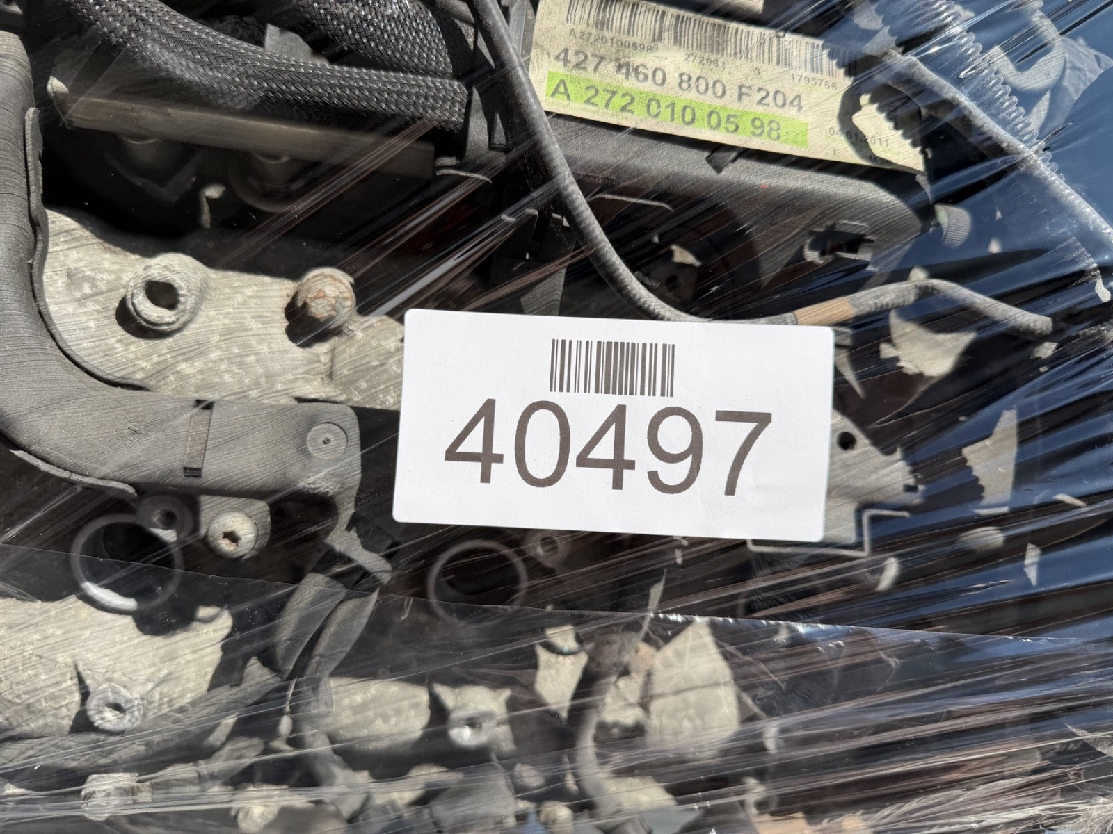 2011-2012 Mercedes W212 E350 3.5L AWD Engine Motor OEM TESTED 157,775 mi