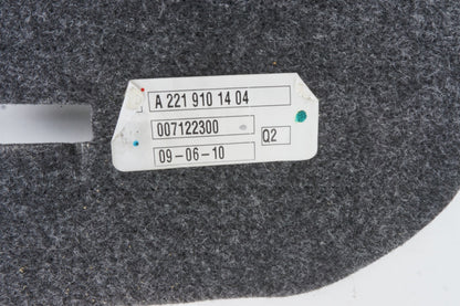 10-13 Mercedes W221 S350 S550 Front Left Lower Bottom Seat Bladder Bolster OEM