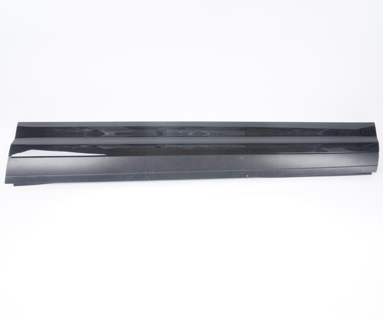 11-18 PORSCHE CAYENNE REAR DOOR MOLDING TRIM CLADDING BLUE GENUINE FRONT RIGHT