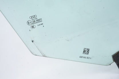 2011 - 2018 AUDI A8 QUATTRO FRONT RIGHT PASSENGER SIDE WINDOW GLASS OEM