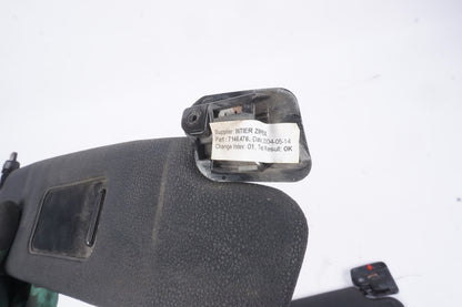 03-08 BMW E85 Z4 CONVERTIBLE SET OF 2 FRONT LEFT & RIGHT SUN VISOR OEM
