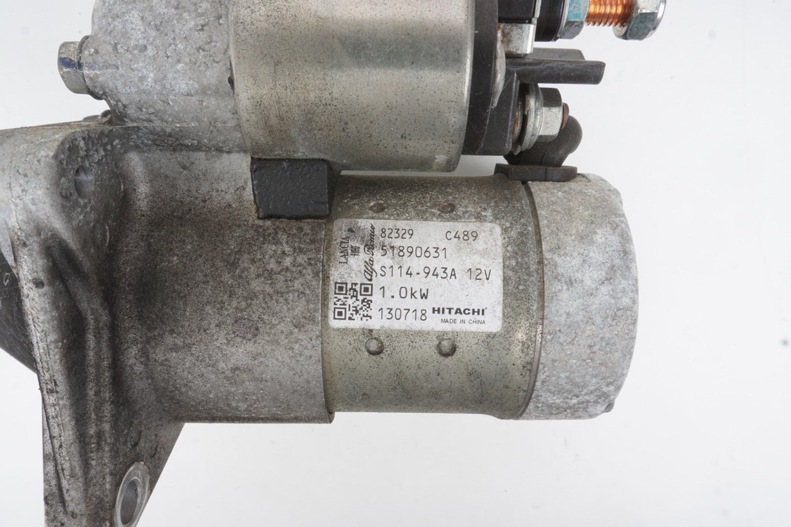 2014 - 2017 Fiat 500 Starter Motor Solenoid OEM