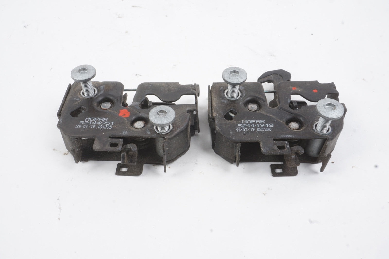 2015 - 2023 Jeep Renegade Left And Right Hood Latch OEM
