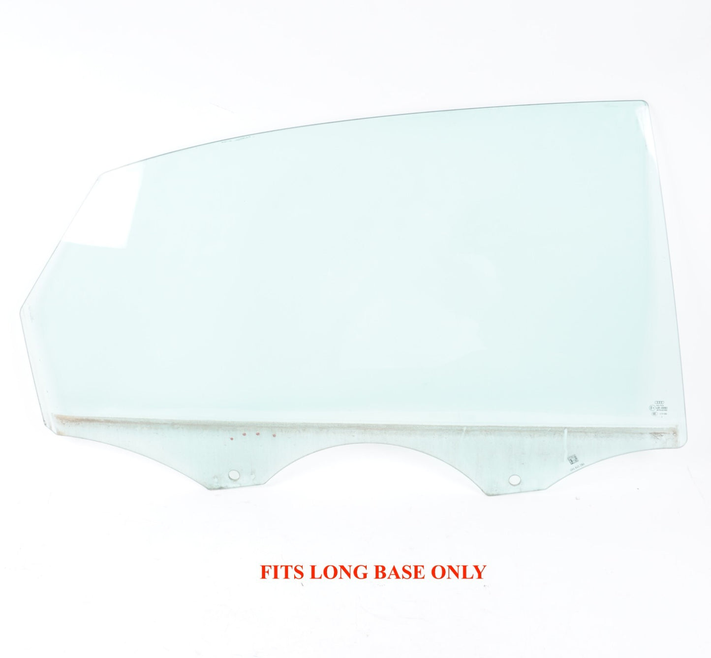 11-17 AUDI A8L WINDOW GLASS REAR RIGHT PASSENGER SIDE DOOR  OEM