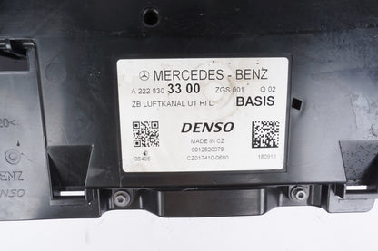 2014-2017 MERCEDES S-CLASS FRONT LEFT SIDE UNDER SEAT AIR VENT DUCT 2228303300
