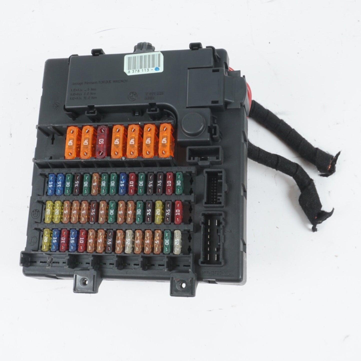 03-06 BMW Z4 E85 E86 Interior Dash Fuse Power Relay Junction Box 8378113 OEM