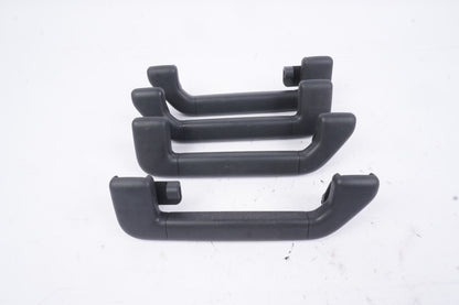 11-18 PORSCHE CAYENNE INTERIOR ROOF TOP GRAB HANDLE SET OF 4 ITEM BLACK OEM