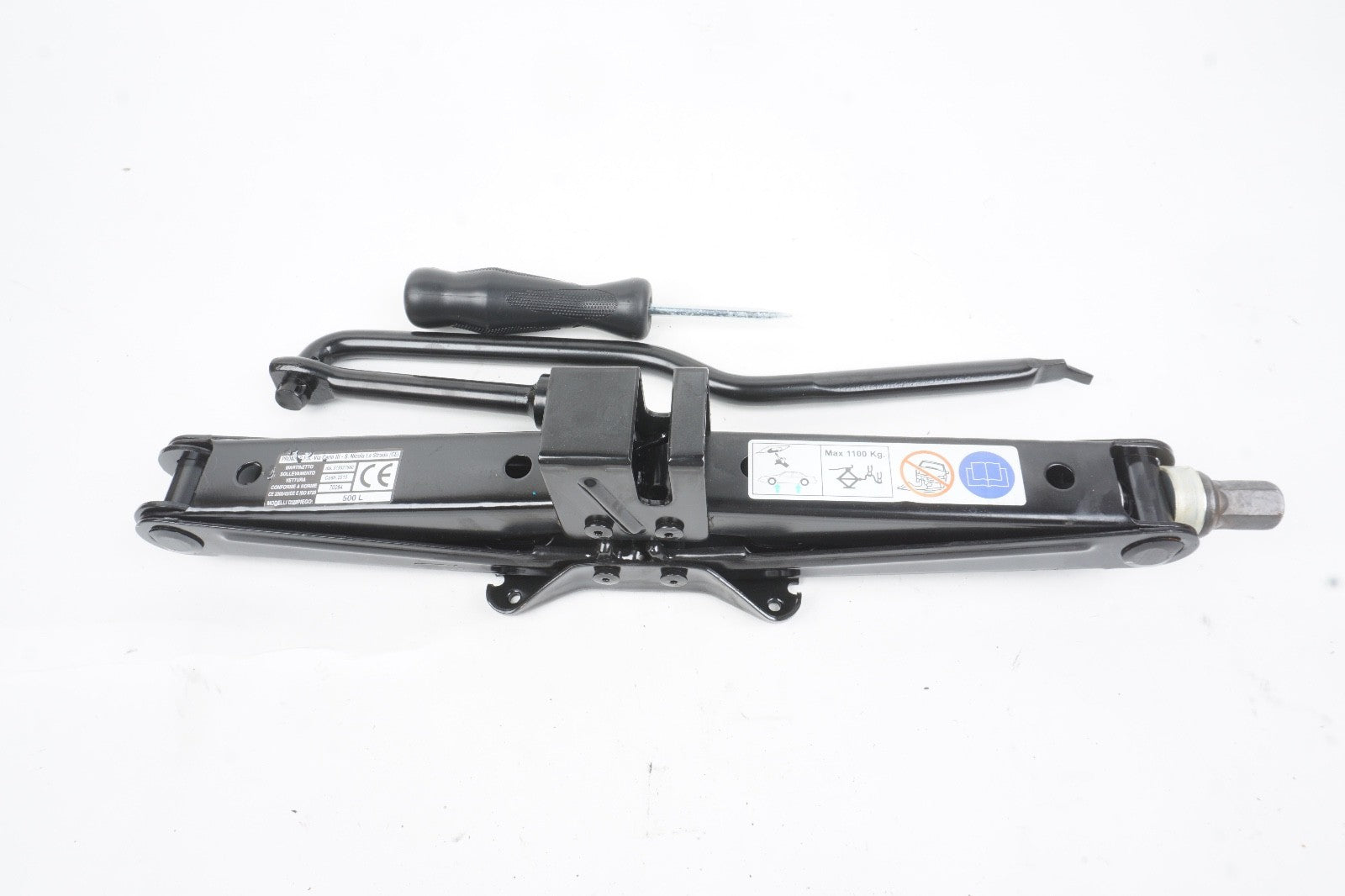 FIAT 500L 2013-17 JACK KIT 51952940 no jack bar or wrench 