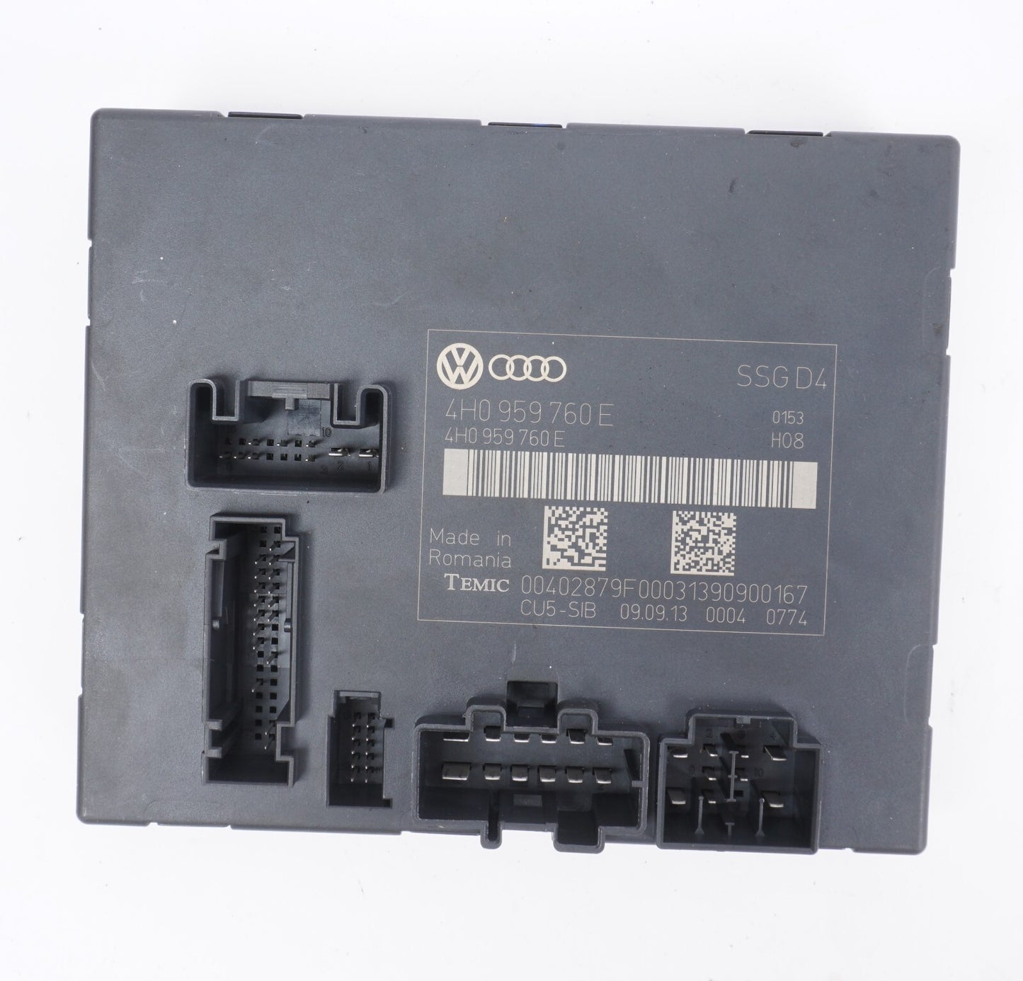 2011 - 2014 Audi A8L A8 Front Right Passenger Side Seat Control Module Unit OEM