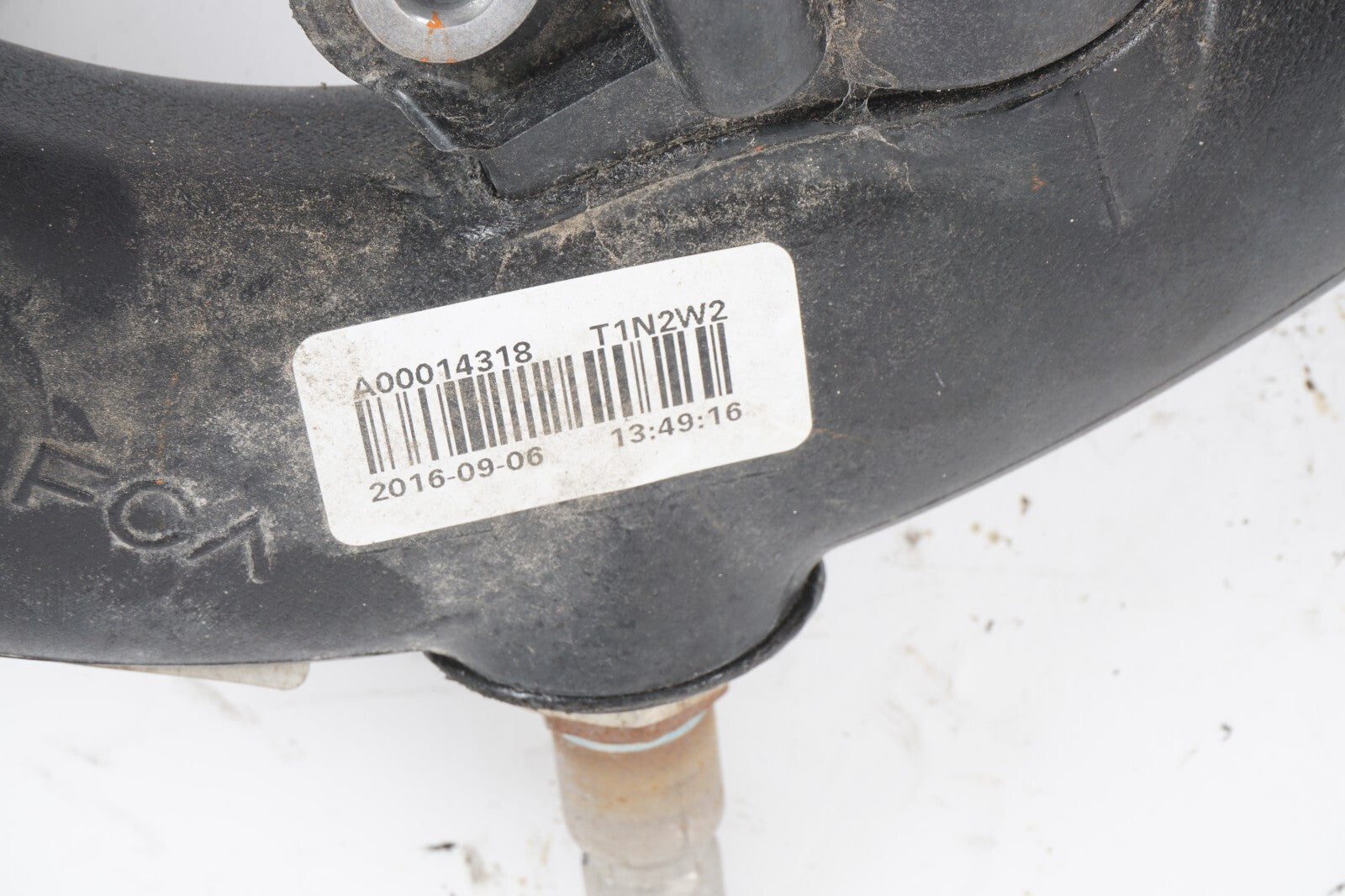 2017-2023 ALFA ROMEO STELVIO 2.0L TURBOCHARGER AIR INLET PIPE HOSE TUBE OEM