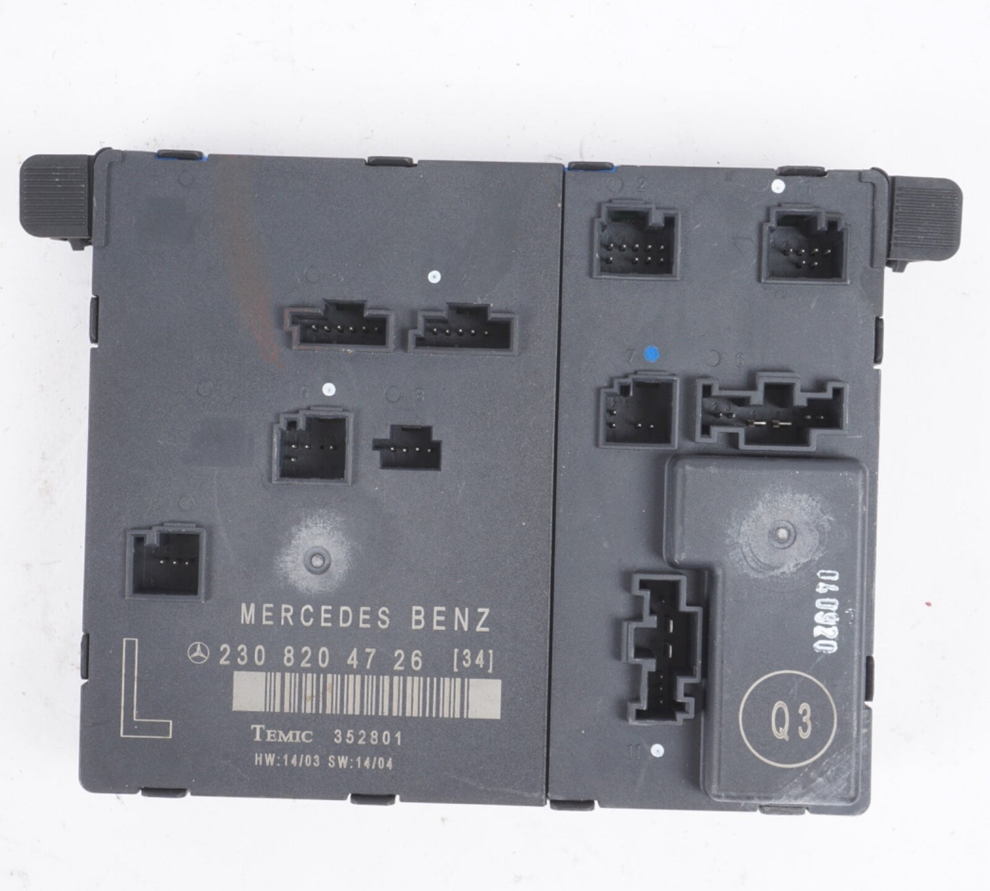 03-12 Mercedes R230 SL500 SL55 SL550 Door Control Module Left Driver Side OEM