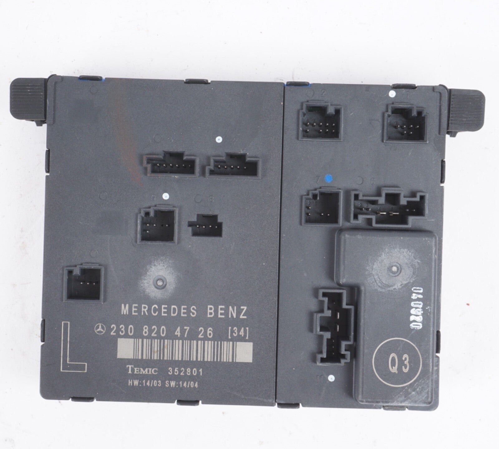 03-12 Mercedes R230 SL500 SL55 SL550 Door Control Module Left Driver Side OEM