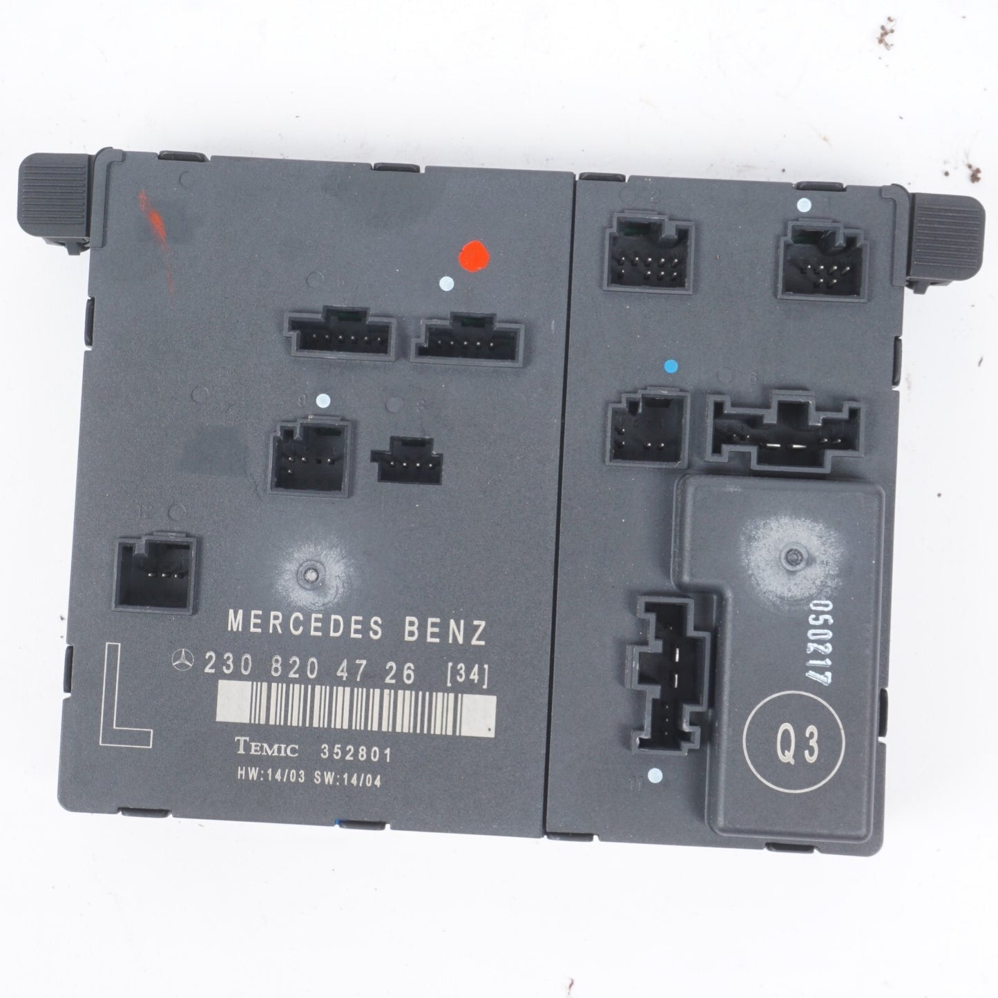 03-12 Mercedes R230 SL500 SL550 Front Left Driver Door Control Module OEM