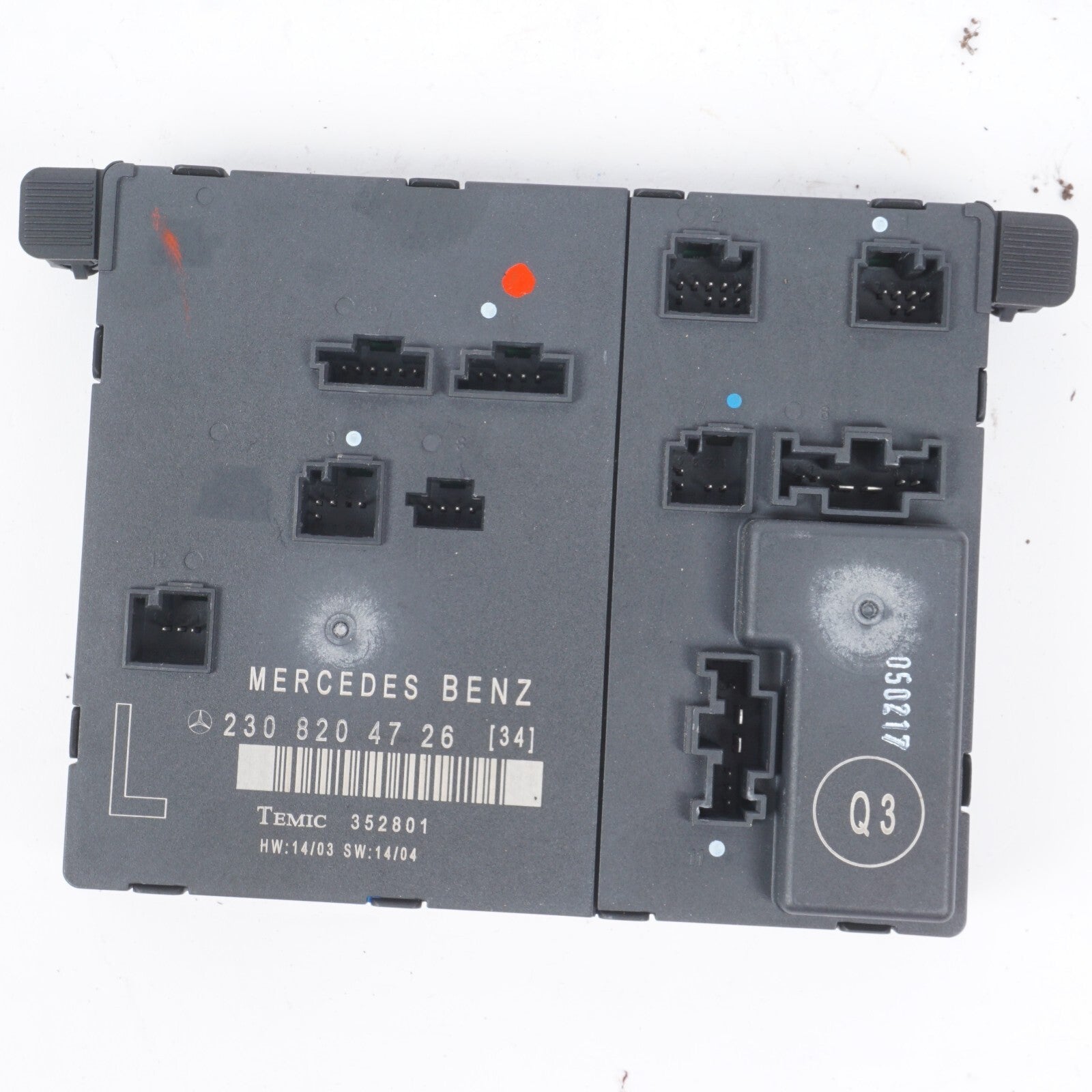 03-12 Mercedes R230 SL500 SL550 Front Left Driver Door Control Module OEM