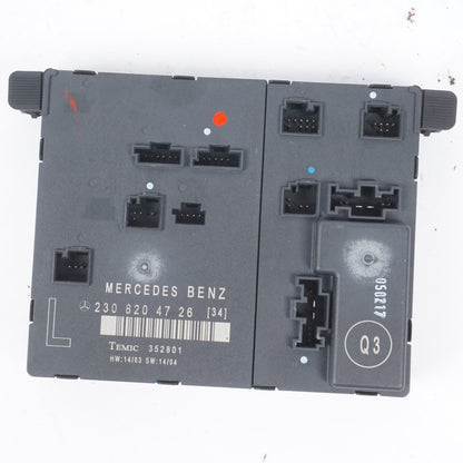03-12 Mercedes R230 SL500 SL550 Front Left Driver Door Control Module OEM