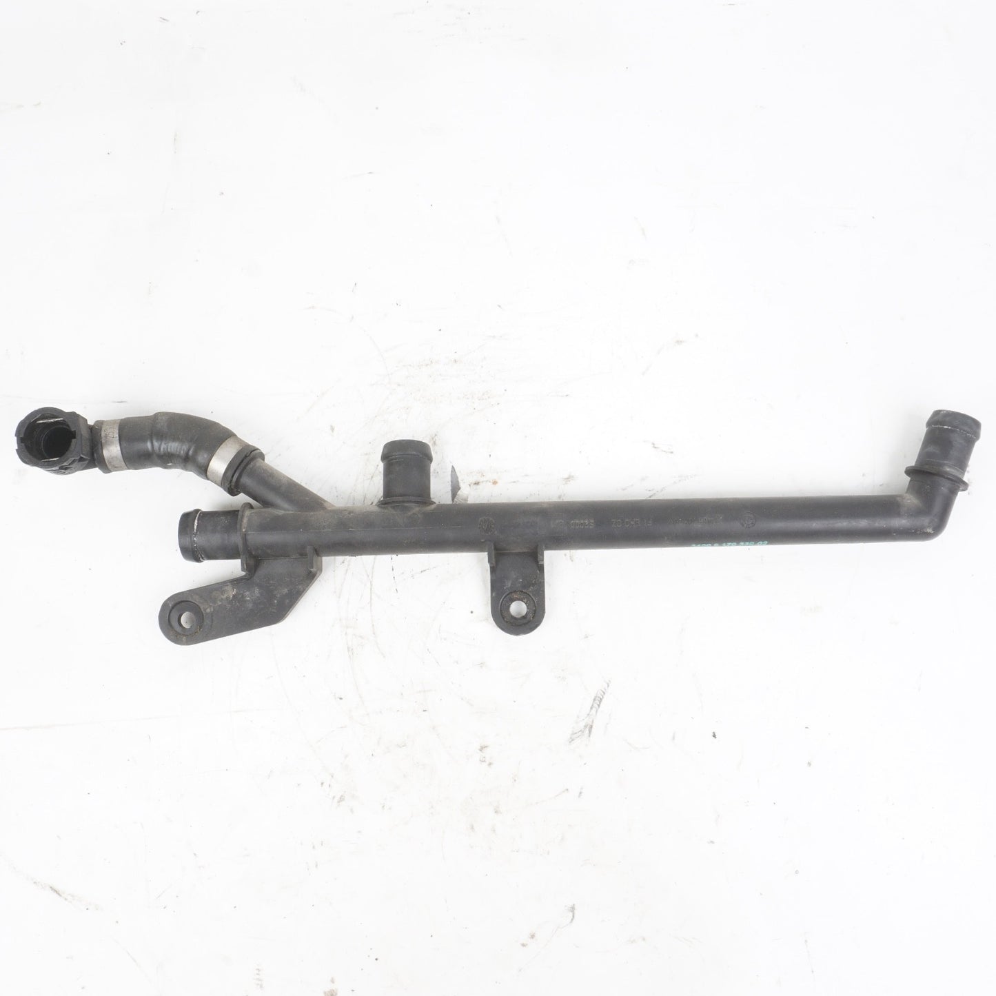 2012-2018 BMW F06 650i RWD 4.4 V8 Radiator Water Hose Return Pipe 9170339-02 OEM
