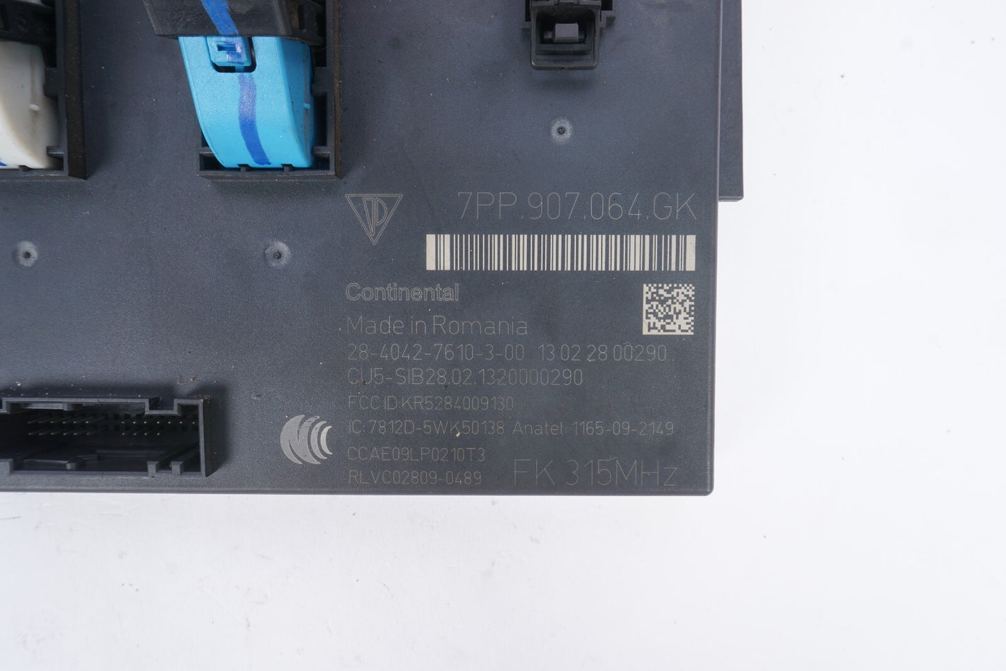 2011 Porsche Cayenne 958 Front Comfort Body Computer Control Module BCM OEM