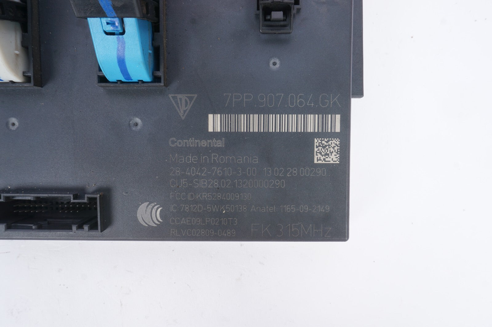 2011 Porsche Cayenne 958 Front Comfort Body Computer Control Module BCM OEM