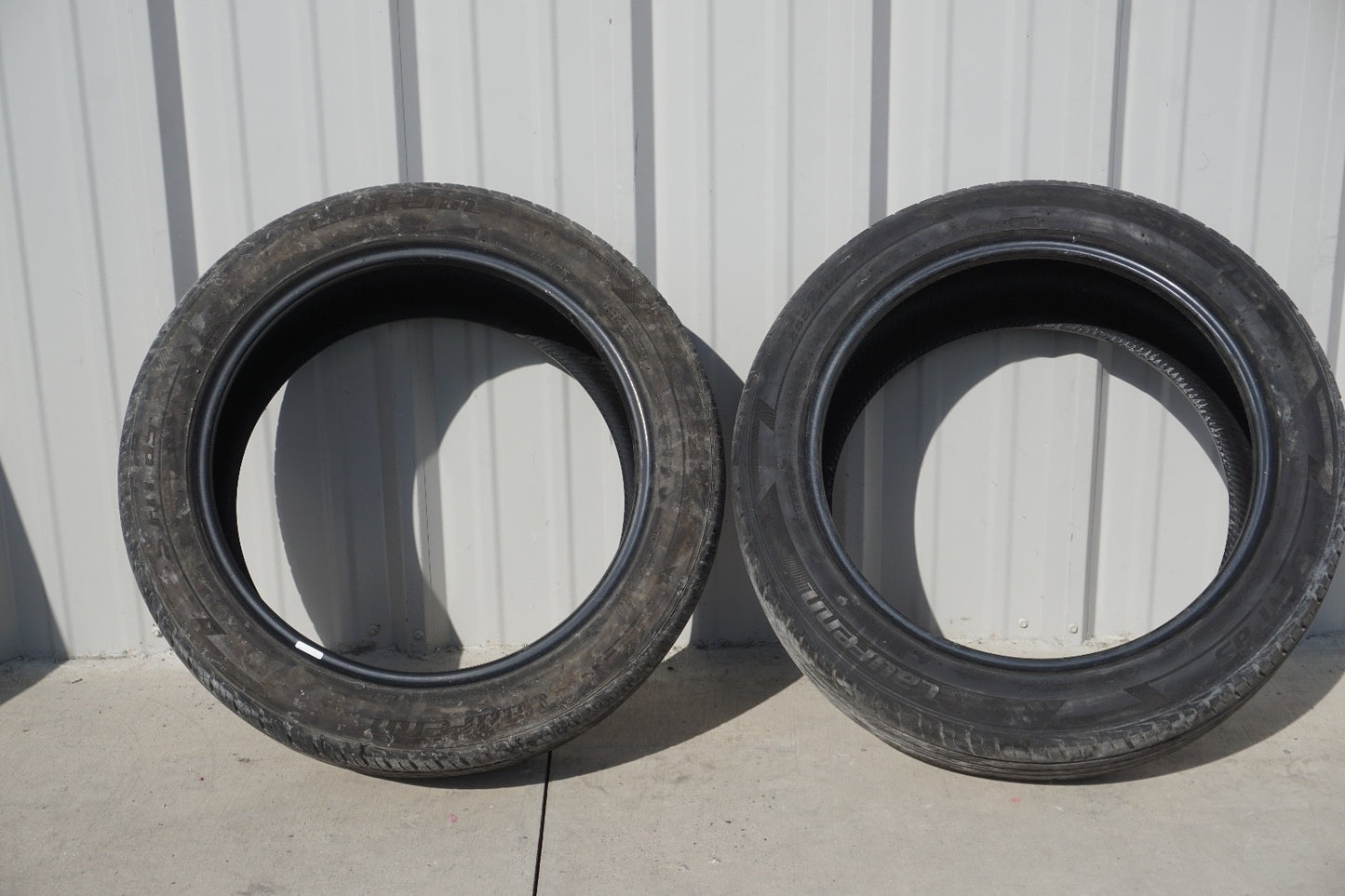 2 Used Tires 255/45ZR19 Laufenn S Fit AS 104W - 7/32