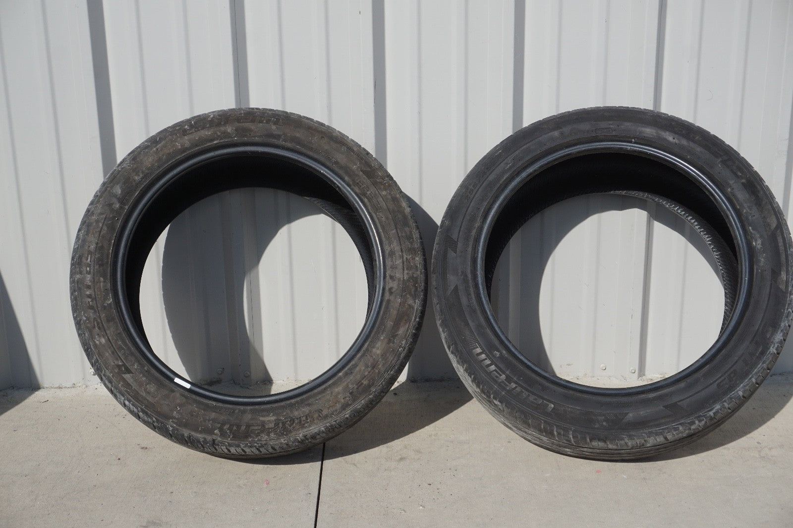 2 Used Tires 255/45ZR19 Laufenn S Fit AS 104W - 7/32