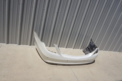 14-17 Mercedes W222 S550 S600 AMG Sport Rear Bumper Cover Diamond White OEM