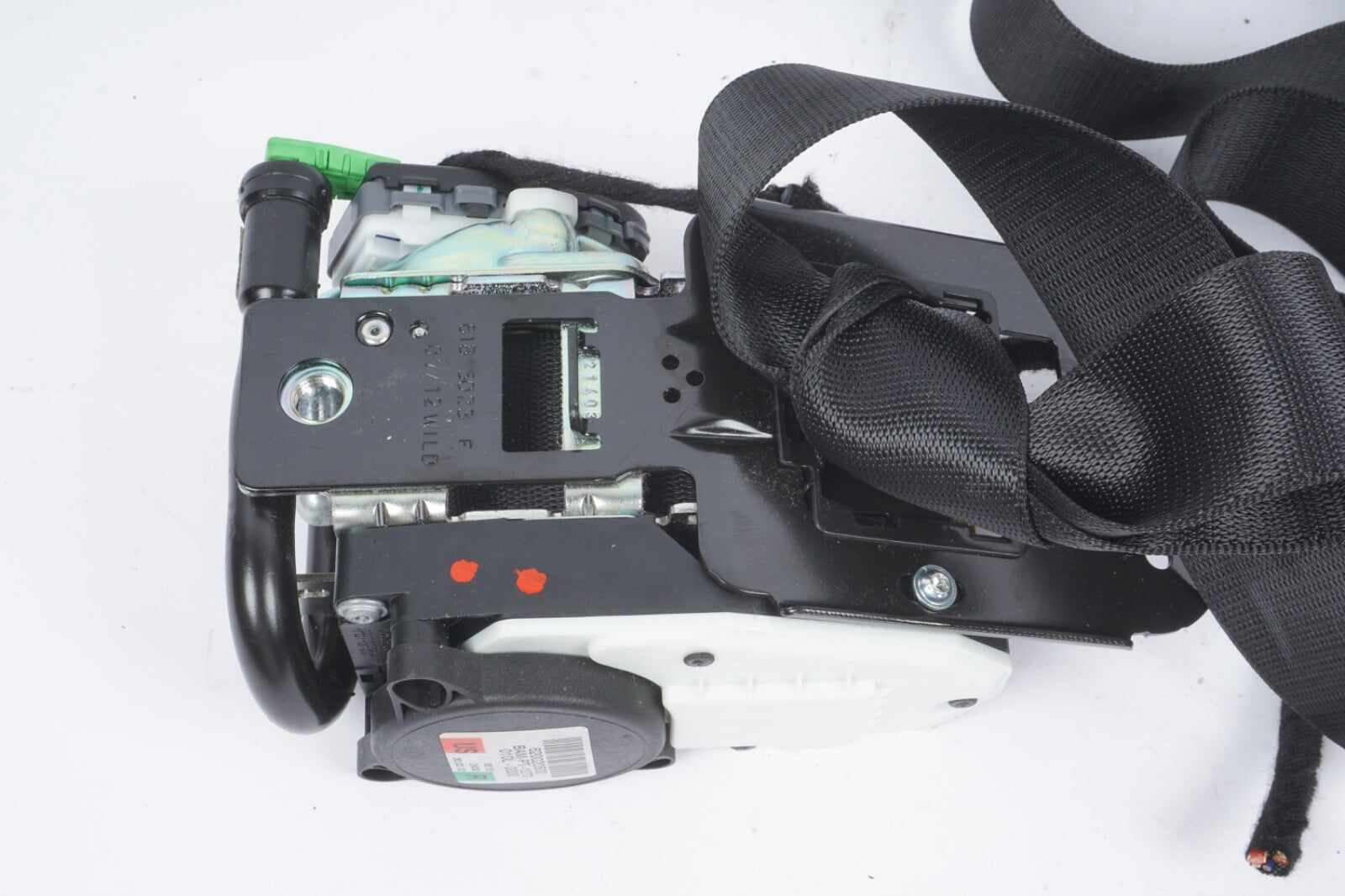 10-13 Mercedes Benz E350 Coupe Passenger Front Seat Belt Retractor Black OEM