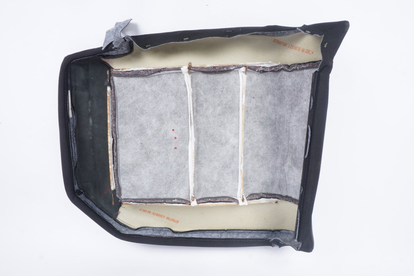 10-16 Mercedes E350 E550 Convertible Rear Left Seat Cushion Bottom OEM