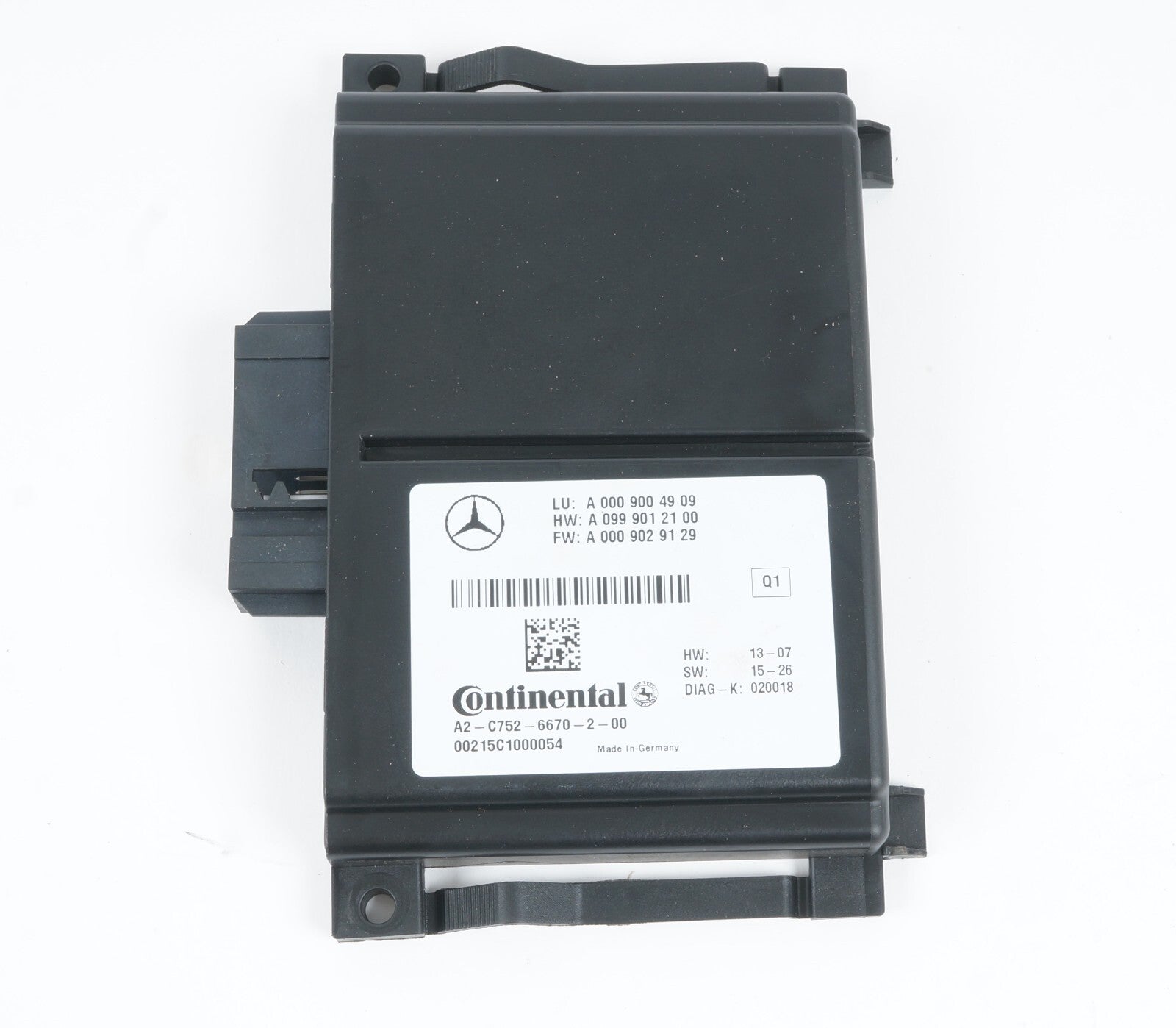 2016 2017 Mercedes W222 S500 BLIND SPOT ASSIST RADAR SENSOR CONTROL MODULE OEM