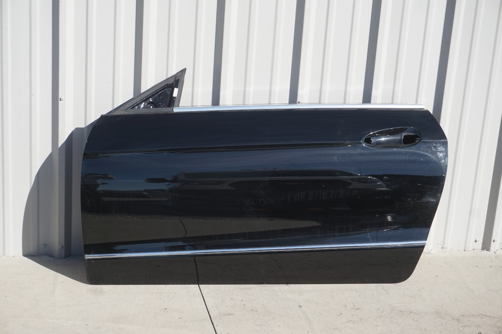 11-17 Mercedes W207 E350 E550 Coupe Front Left Driver Door Shell OEM