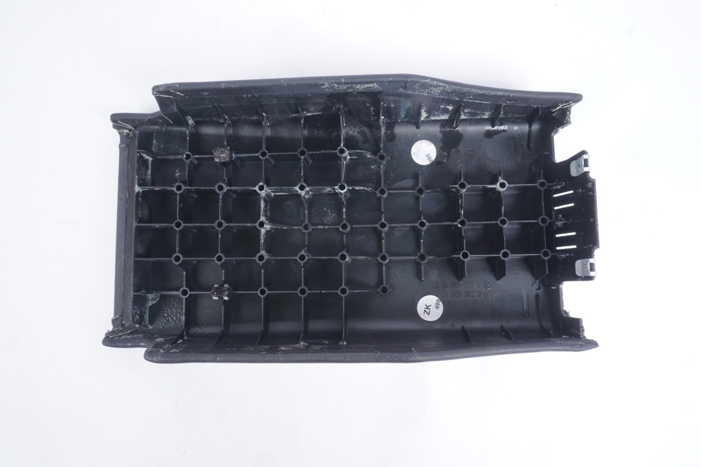 07-12 Mercedes R230 SL550 SL55 Center Console Rear Lid Cover Panel OEM