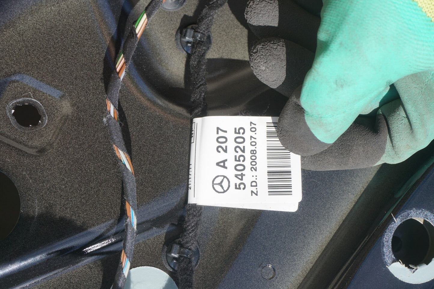 11-17 Mercedes W207 E350 E550 Convertible Front Left Driver Door Shell OEM