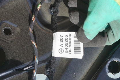 11-17 Mercedes W207 E350 E550 Convertible Front Left Driver Door Shell OEM