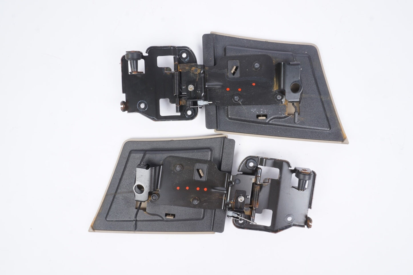 11-17 MERCEDES-BENZ E350 E550 CONVERTIBLE REAR RIGHT LEFT TOP FLAP HINGE SET